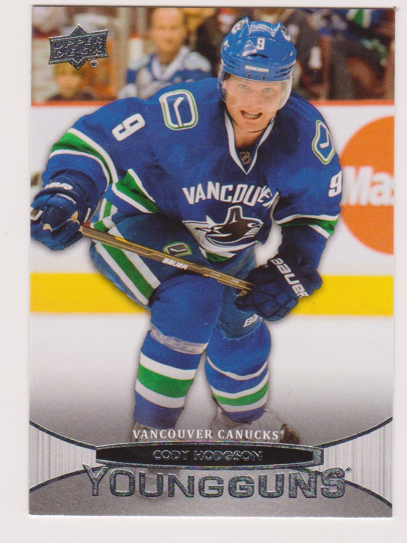 (image for) 2011-12 Upper Deck #245 Cody Hodgson YG RC